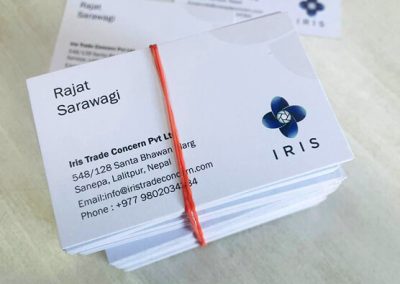 Best quality business card print, visiting card printing in Kathmandu, Nepal