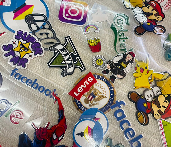 Kathmandu Print Shop Best Quality Custom UV DTF Stickers Printing in Kathmandu Nepal