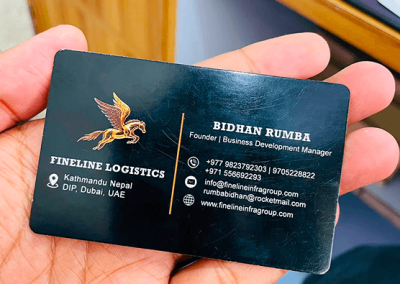 Best quality business card print, visiting card printing in Kathmandu, Nepal